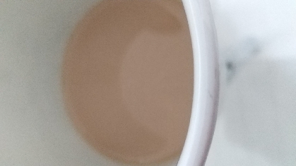 牛乳たっぷりでいただきました！