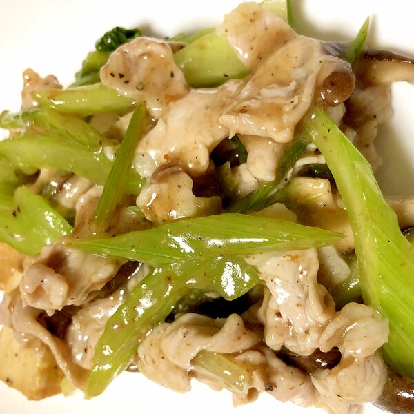 花山椒で旨うま 豚肉のセロリ炒め レシピ 作り方 By M H 楽天レシピ 花山椒で旨うま 豚肉のセロリ炒め レシピ 作り方 By M H 楽天レシピ