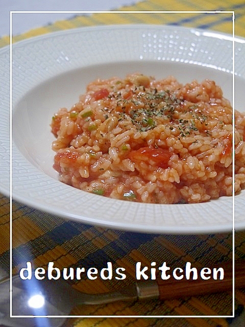 チキンのトマトリゾット レシピ 作り方 By Debureds 楽天レシピ