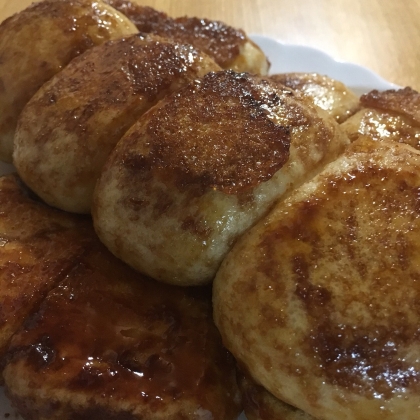 群馬県名産の焼きまんじゅうの焼き方