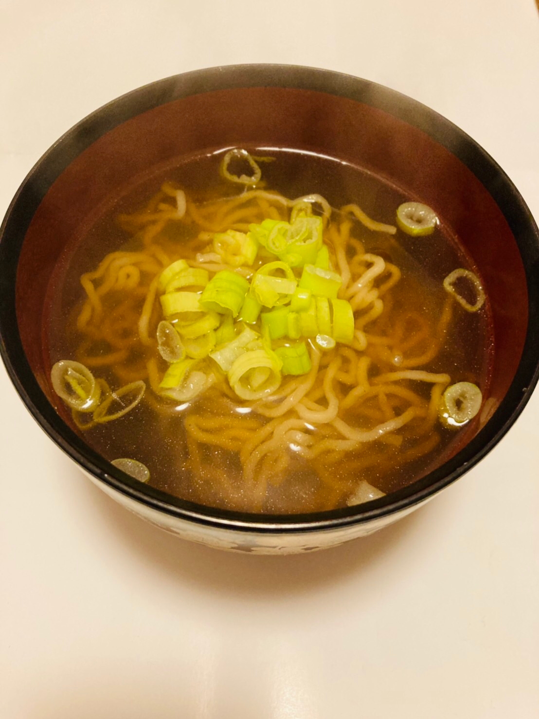 ネギしょうゆラーメン