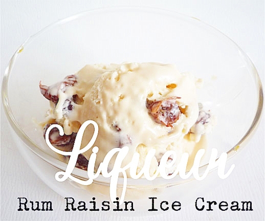 ラムレーズンアイスクリーム