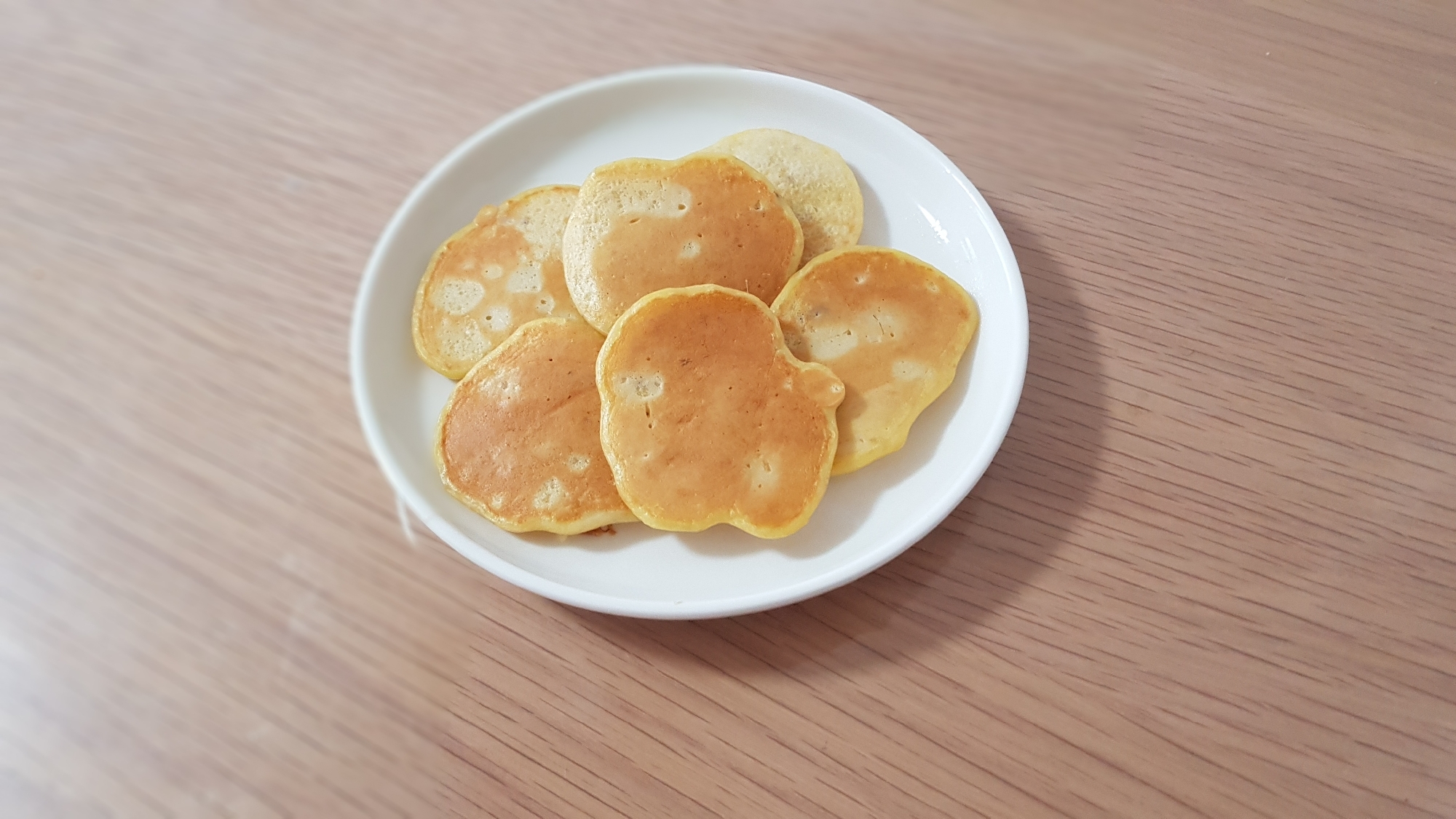 【離乳食完了期】バナナパンケーキ