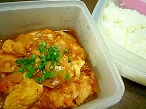 鶏ムネ肉の親子丼