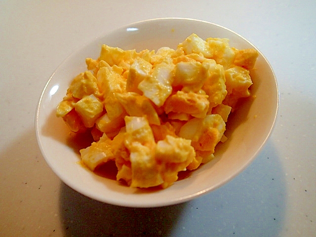 辛子マヨ&かぼすで　卵サラダ