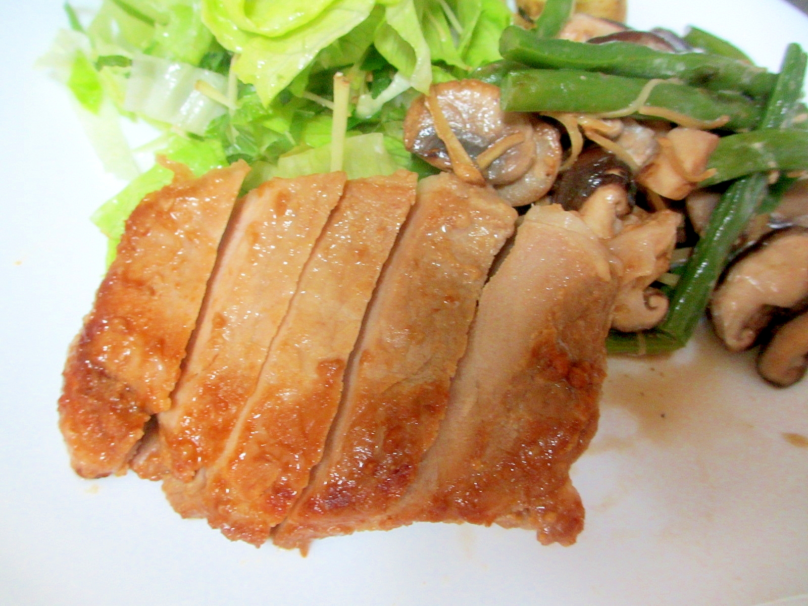 豚ロースの生姜味噌マヨ漬け焼き