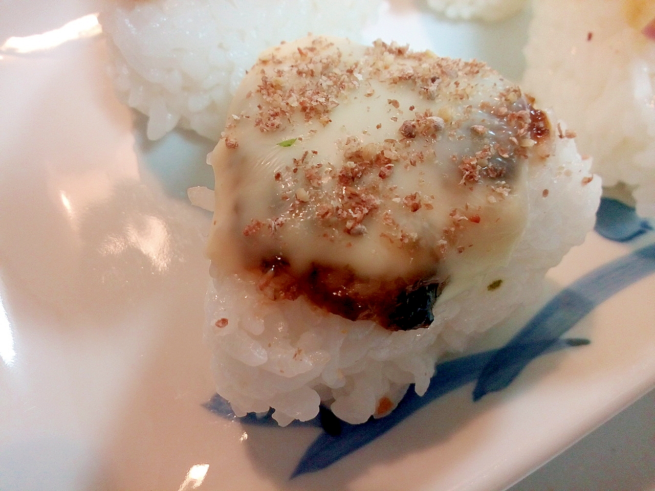 海苔佃煮・チーズ・えごまの焼おにぎり