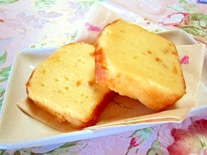 薫り高い❤柚子風味のパウンドケーキ❤