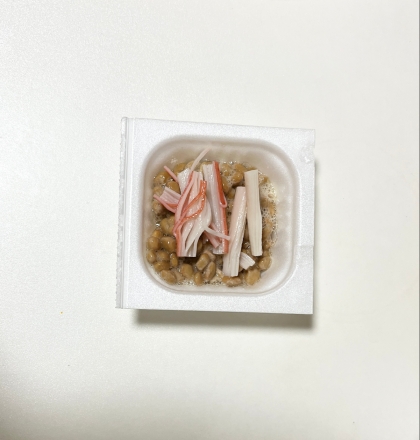 カニカマごま納豆