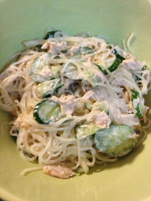 美味 ツナときゅうりの春雨サラダ レシピ 作り方 By Yummy y 楽天レシピ