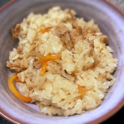 残り物リメイク★切り干し炊き込みごはん