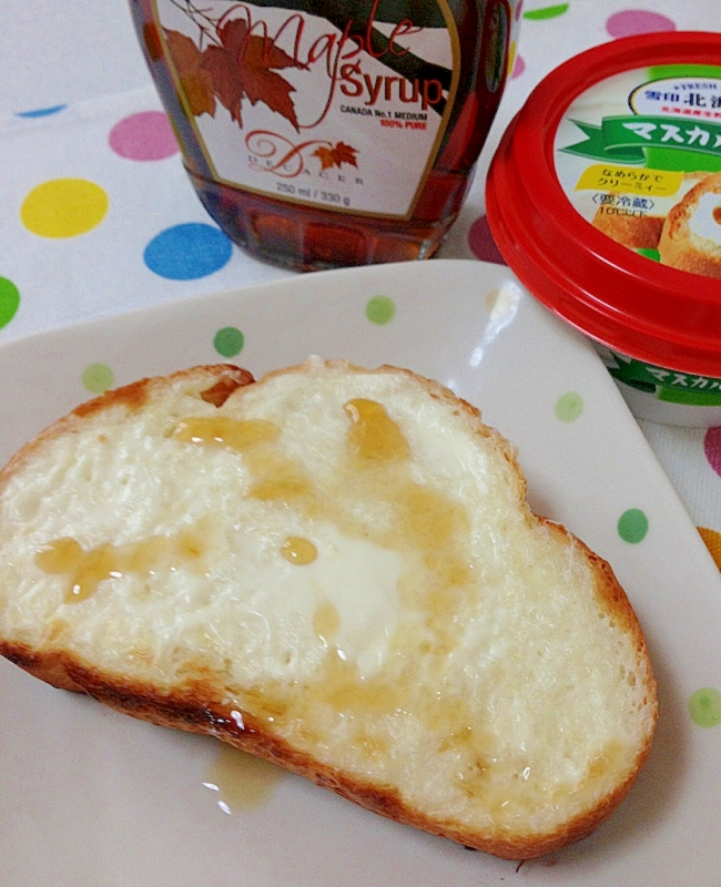 マスカルポーネチーズトースト メイプルがけ レシピ 作り方 By ゆず茶55 楽天レシピ マスカルポーネチーズトースト メイプルがけ レシピ 作り方 By ゆず茶55 楽天レシピ