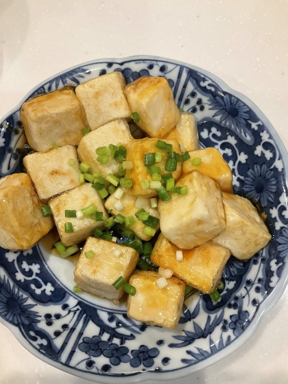 簡単すぎ？フライパン一つの揚げ出し豆腐