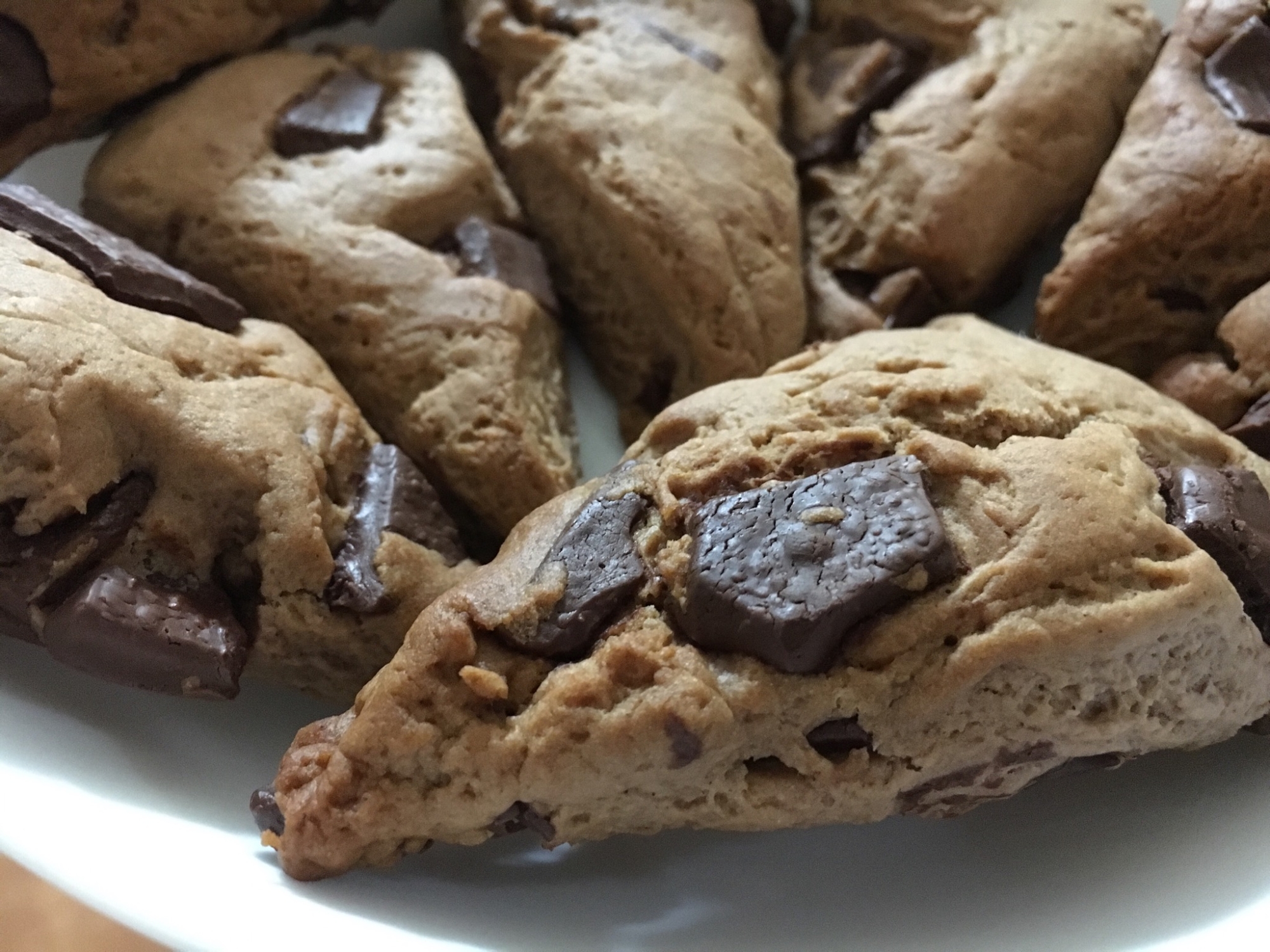 Hmで超簡単 チョコチップスコーン レシピ 作り方 By Yoshino1121 楽天レシピ