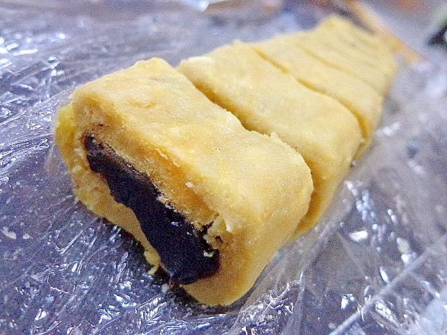 最中で簡単和菓子♪胡麻餡のお芋巻き レシピ・作り方 by sundisk*｜楽天レシピ