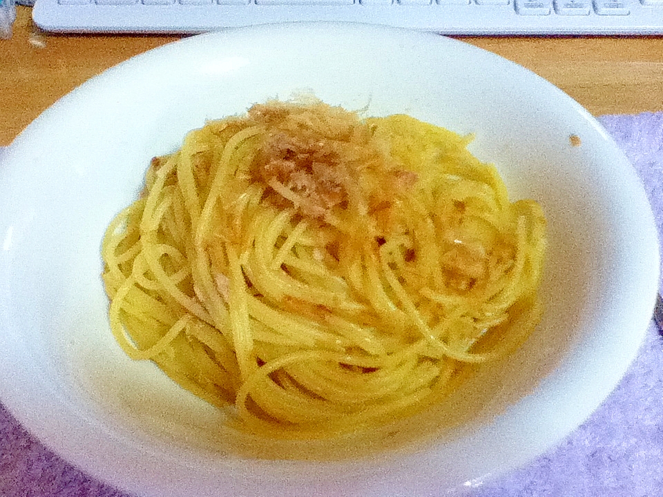 ツナと梅のパスタ