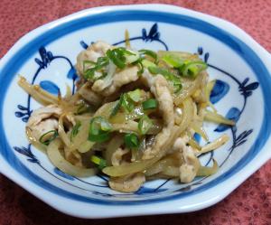 簡単！豚肉と玉ねぎの塩ダレ炒め