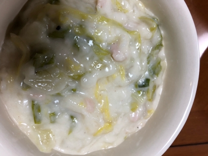 簡単鍋一つで、ほっこり。白菜のクリーム煮