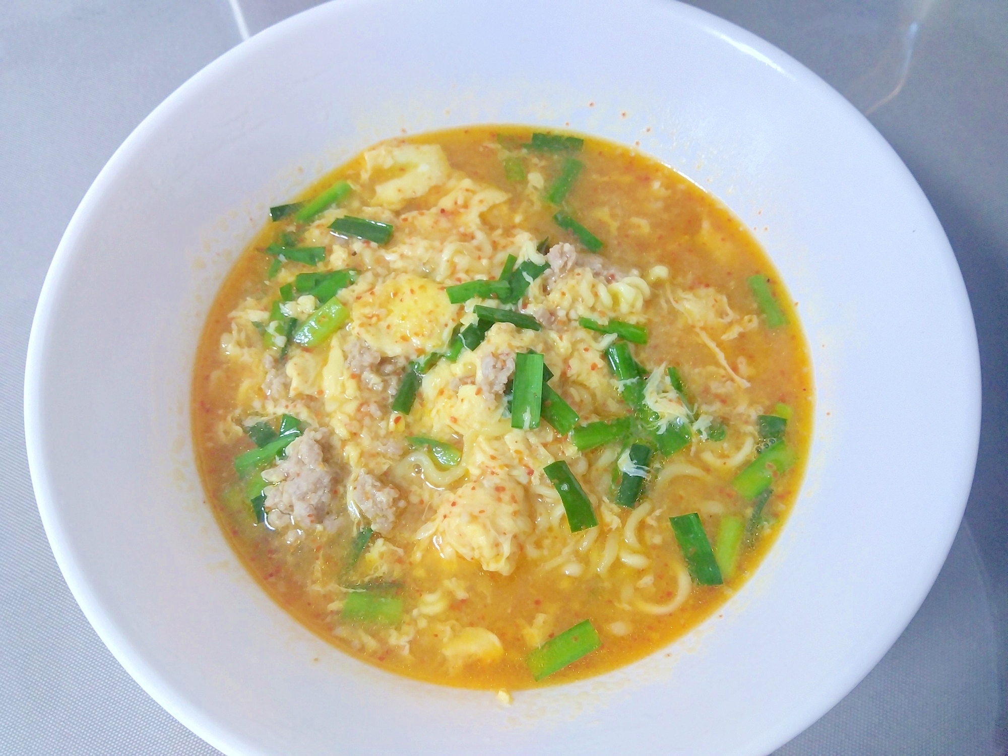 サリ麺で辛麺＋＋