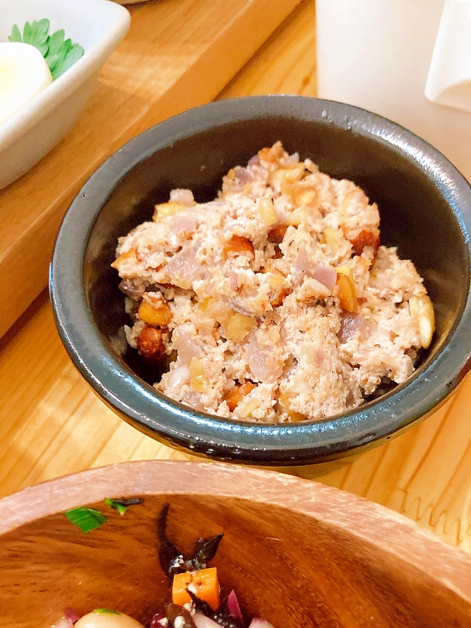 ベジおつまみ★豆腐とナッツのディップ