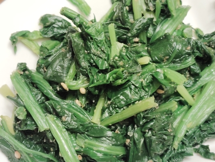 ほうれん草のごま和え