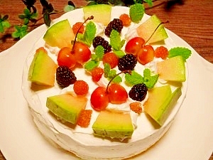 プリンス メロンケーキ レシピ 作り方 By ブルーボリジ 楽天レシピ