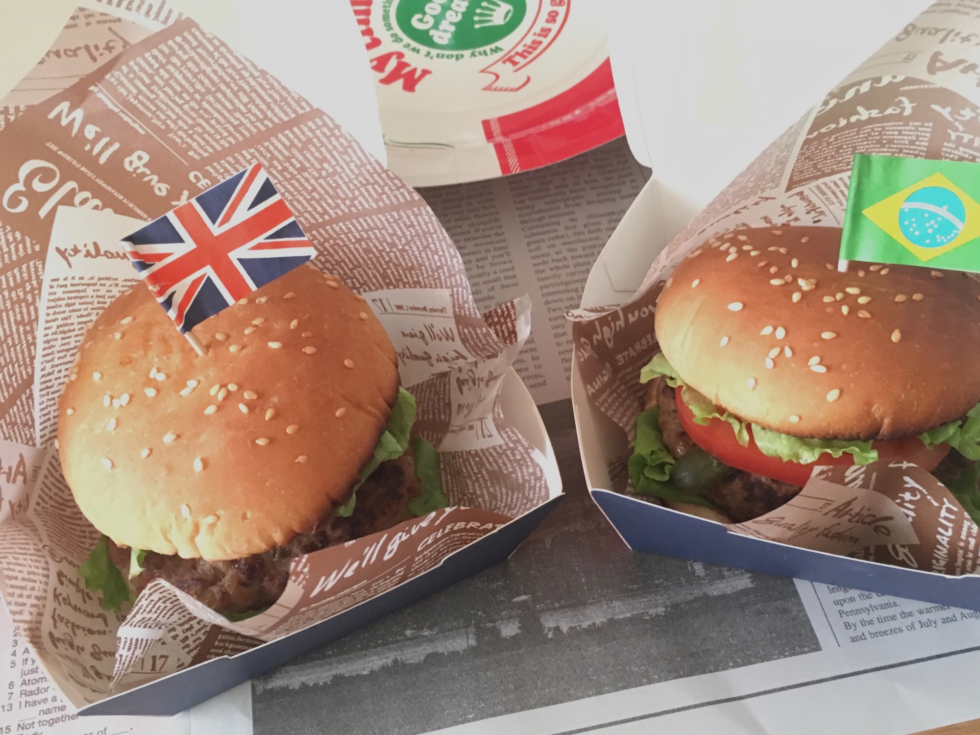 簡単ソースでお家ハンバーガー♪