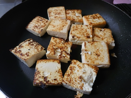 簡単手作り焼き豆腐