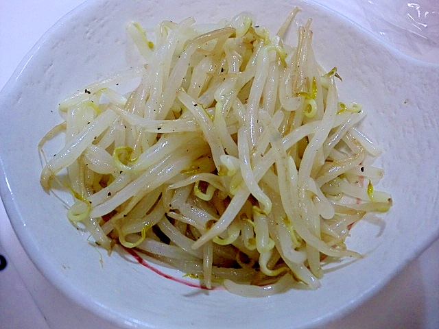 白ごま油でさっぱり♪もやしナムル