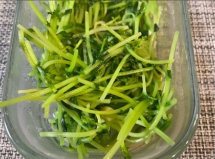豆苗のナムル
