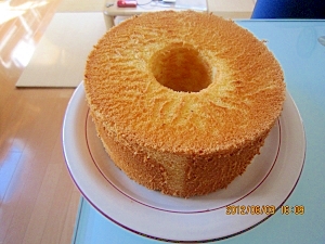 完熟キウィでシフォンケーキ レシピ 作り方 By 北国の子 楽天レシピ