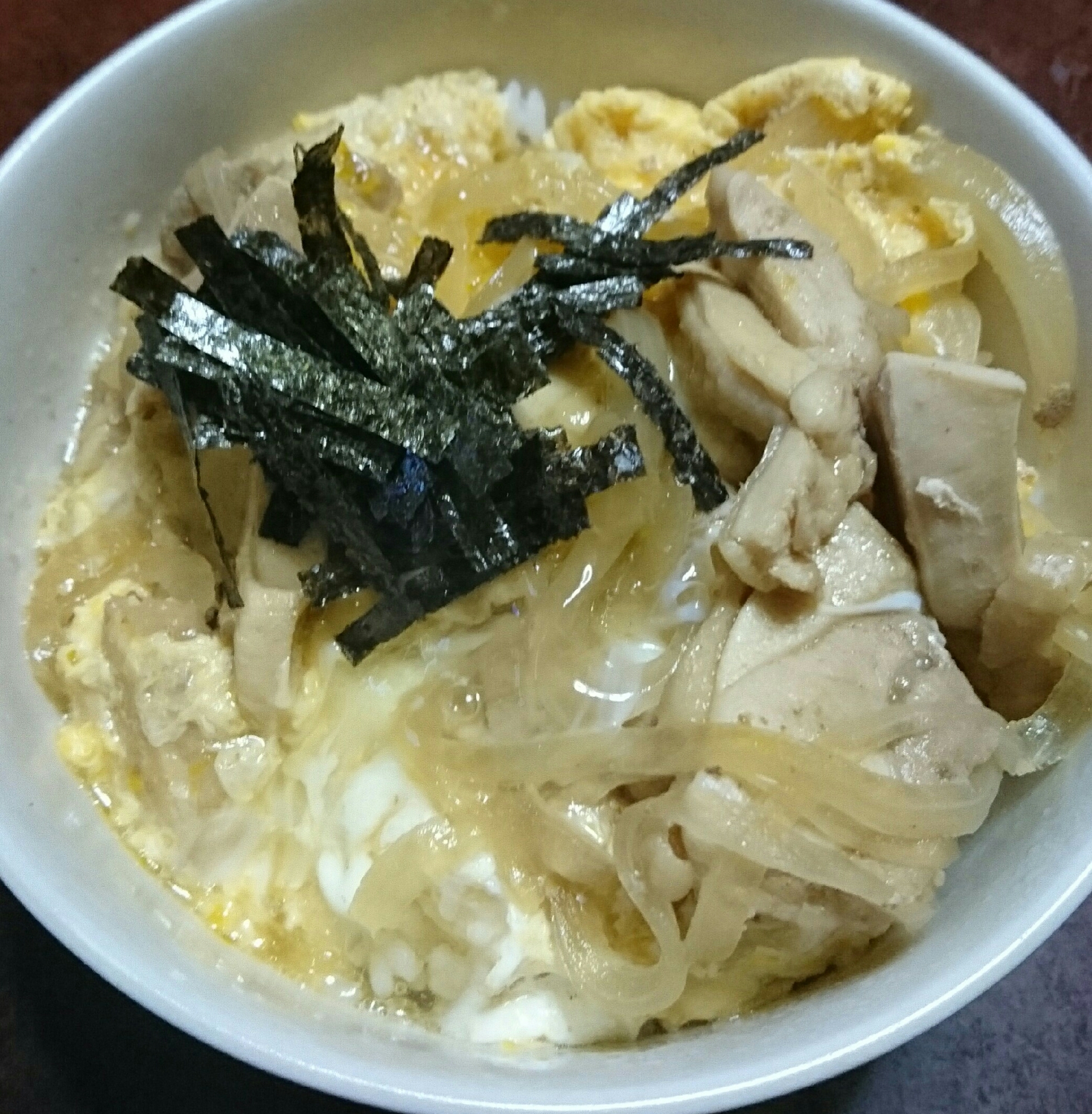 簡易親子丼