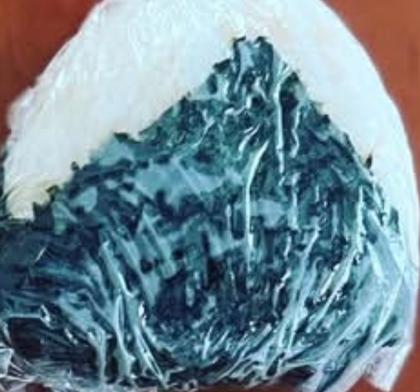 ＊菜の花とクリームチーズのおにぎり＊