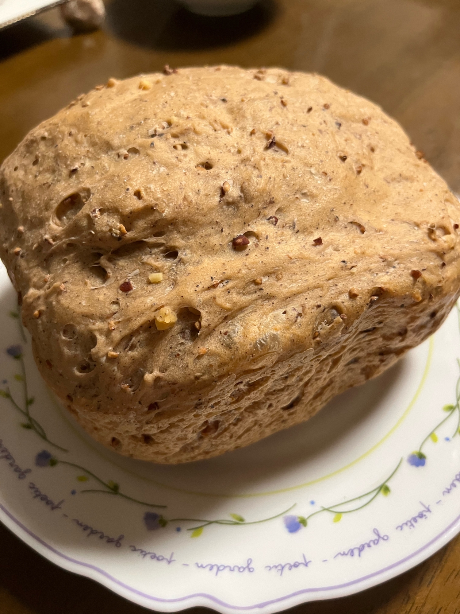 HBでつくる小豆食パン1斤分