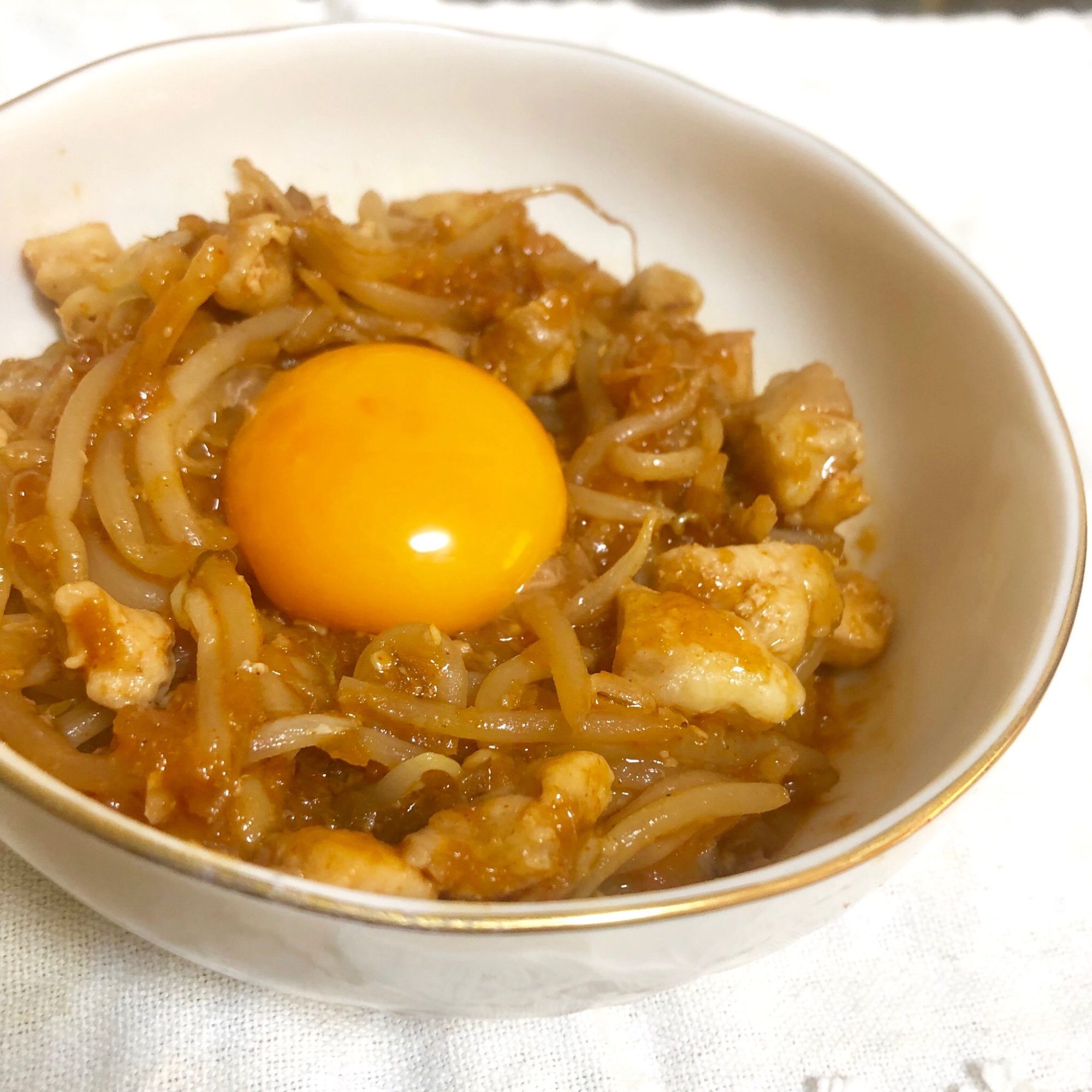 もやし消費に ピリ辛もやし丼 レシピ 作り方 By 葉月 楽天レシピ