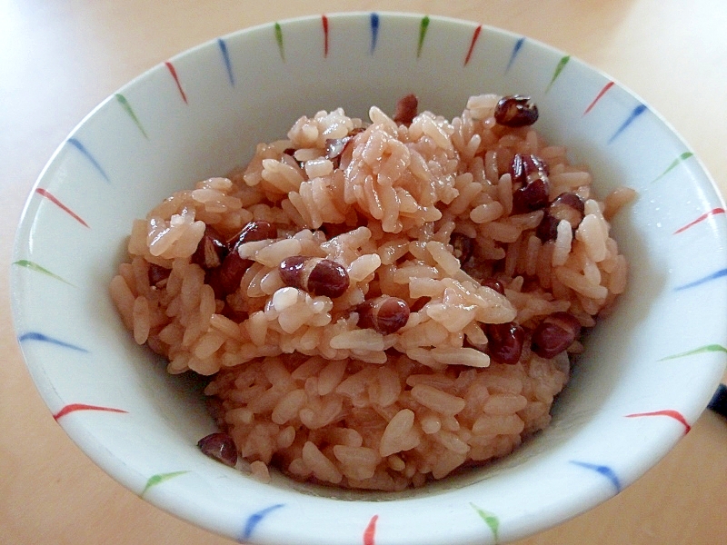 炊飯器でお手軽♪赤飯