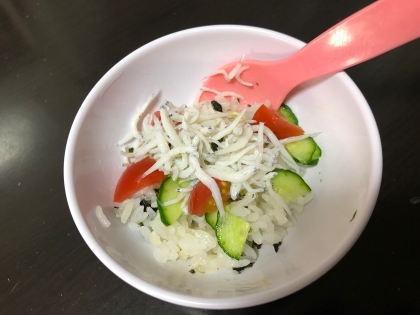 超簡単 子供大好きマヨ味しらす丼 レシピ 作り方 By Kuuuma 楽天レシピ