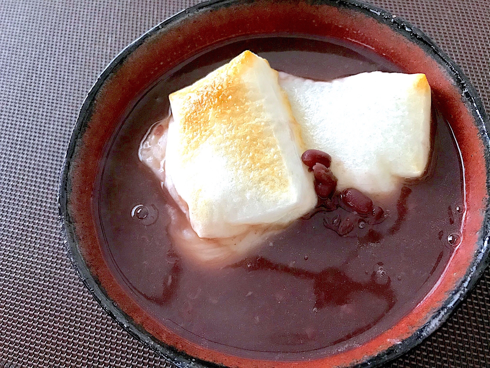 餅入り☆簡単ぜんざい☆缶詰めあんこやレトルトで