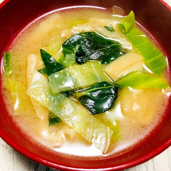 ブロッコリーの葉の味噌汁 レシピ 作り方 By Hamupi Ti Zu 楽天レシピ