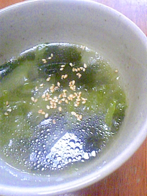 レンジで～カップ中華スープ～