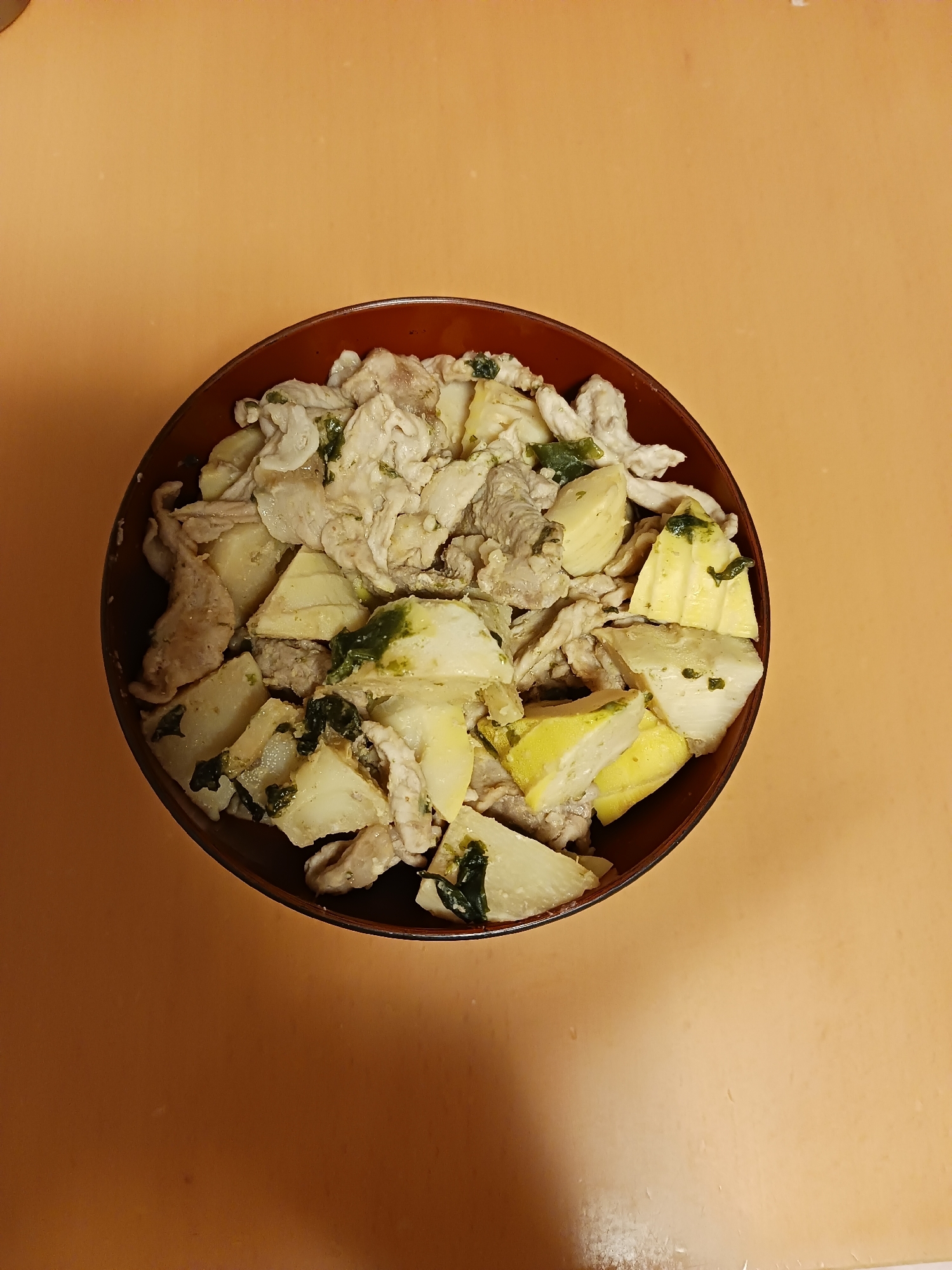 タケノコの味噌炒め