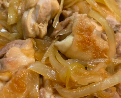 もやしと鶏肉のオイスターソース炒め