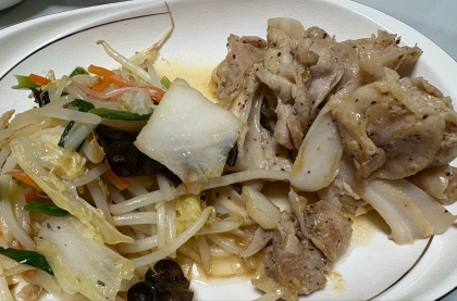 なんこつの塩こしょう焼き