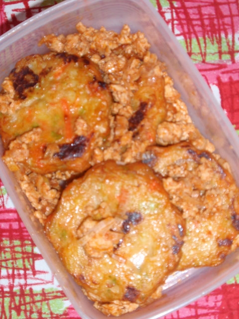 さつま揚げのケチャップあん