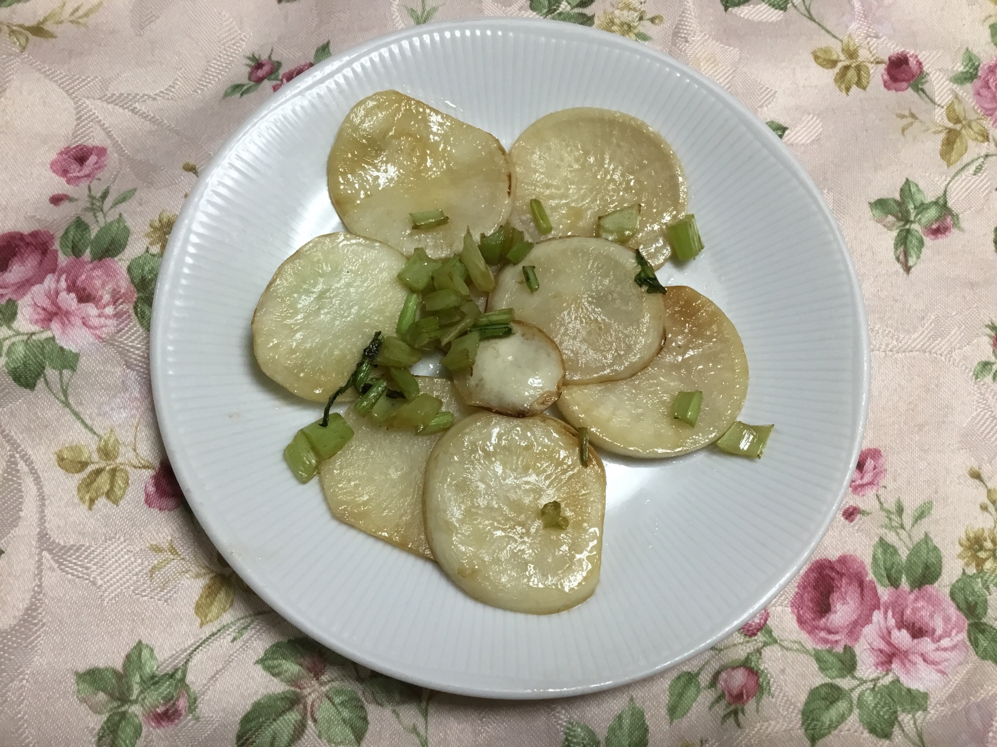 カブのオリーブオイル焼き