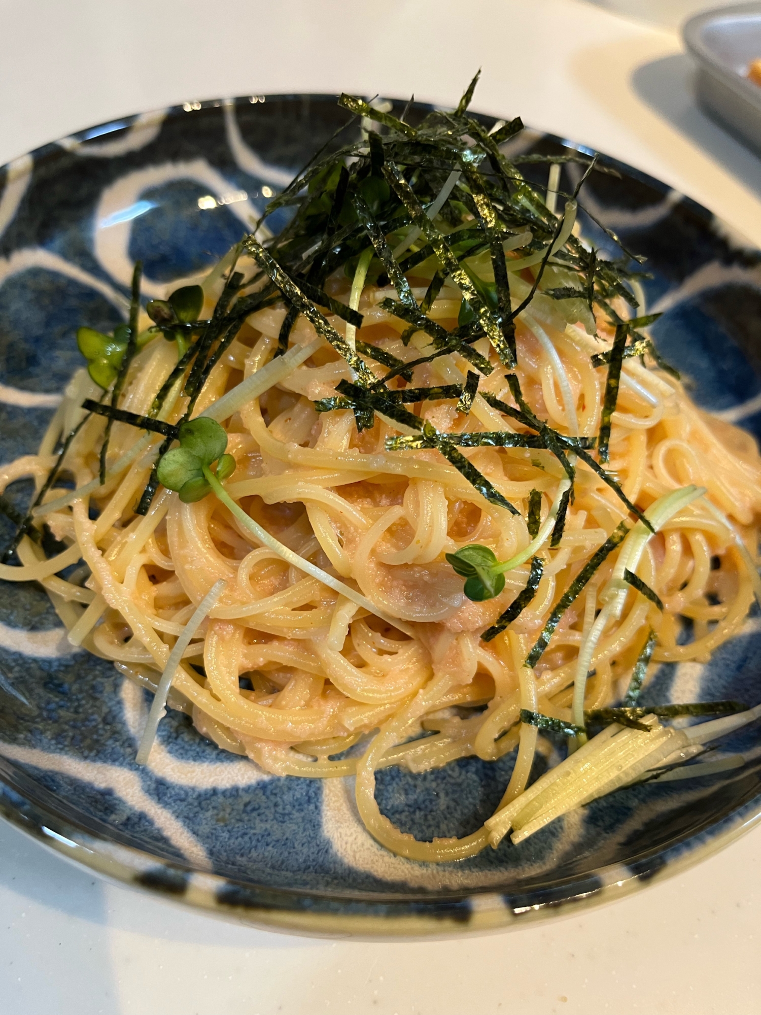 ぜぇ〜んぶ①で簡単！明太子パスタ！