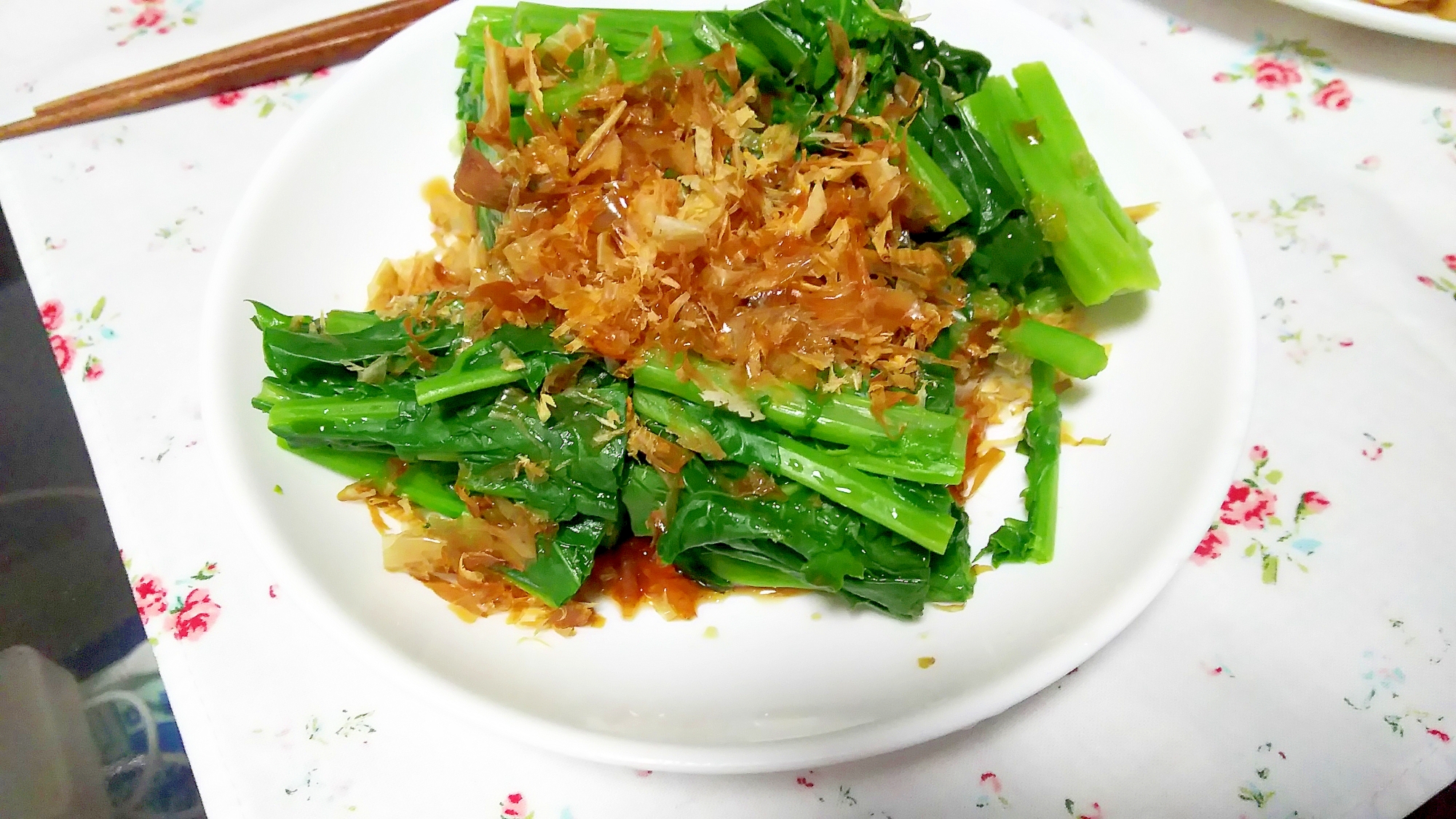 やっぱり最強!かき菜のおひたし!超簡単!