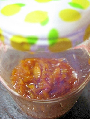 手作り柚子茶。