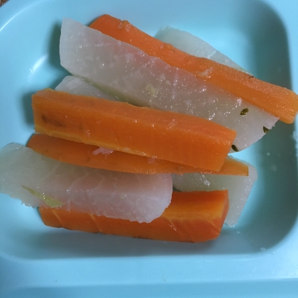 手で食べる離乳食 野菜スティック レシピ 作り方 By なおポチca 楽天レシピ