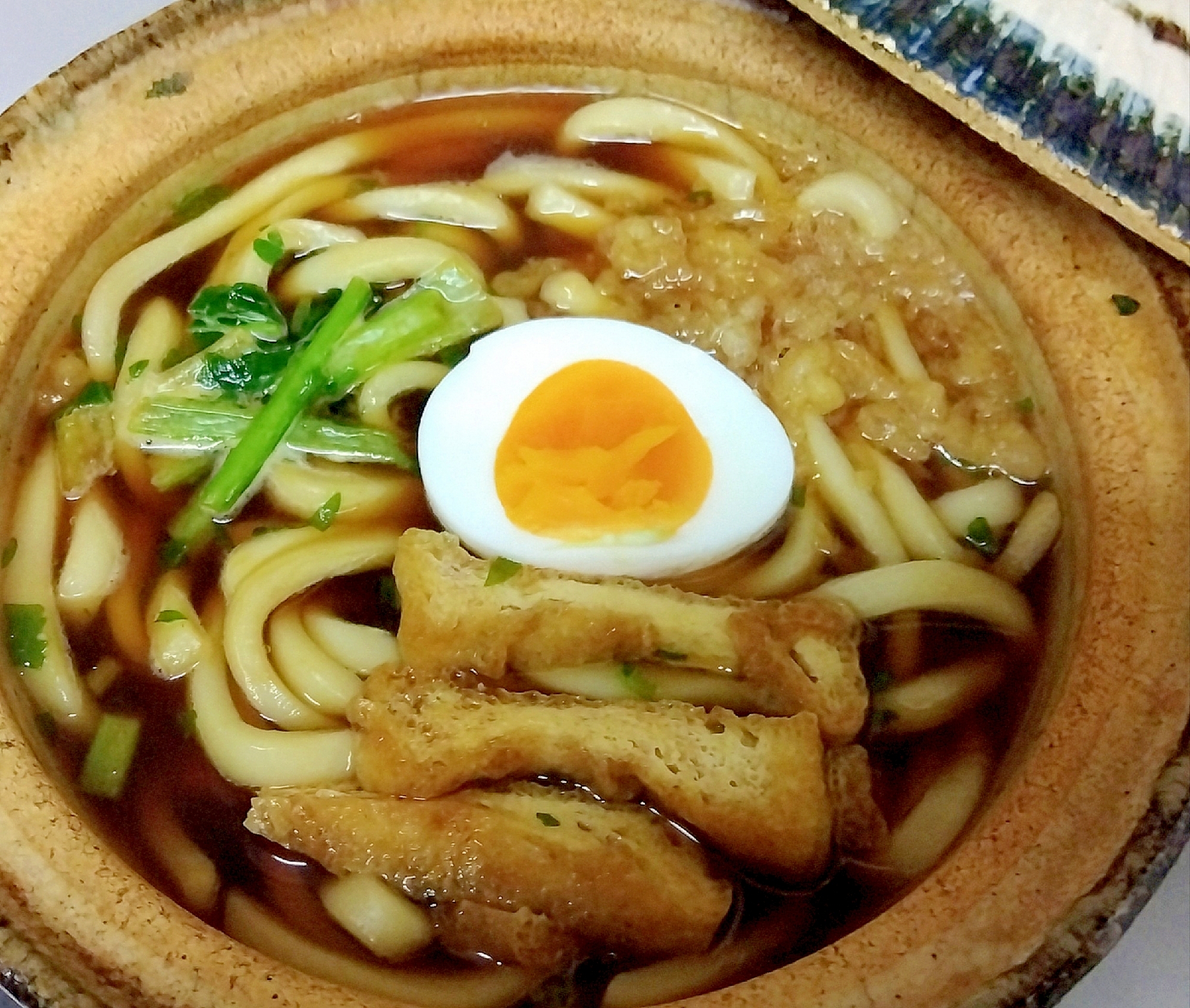 たまご鍋焼きうどん